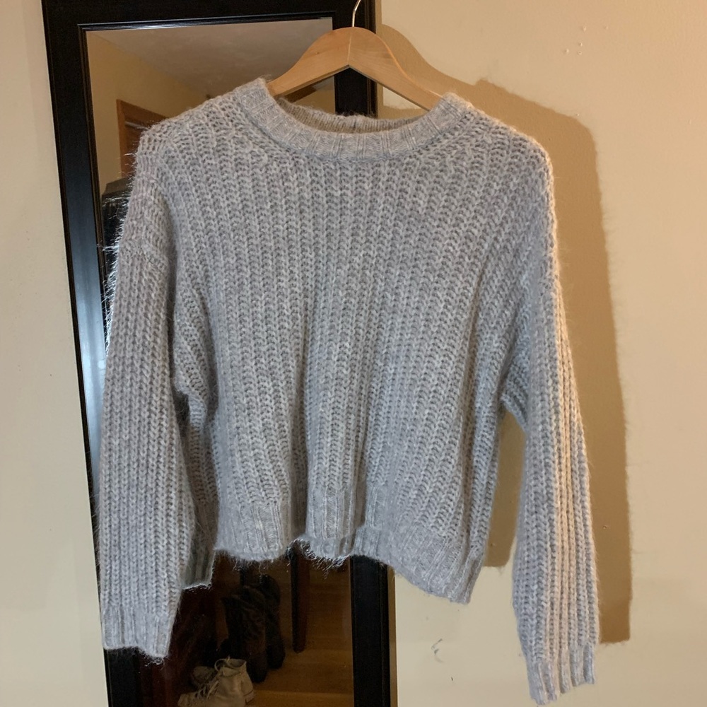 American Eagle Gray Sweater